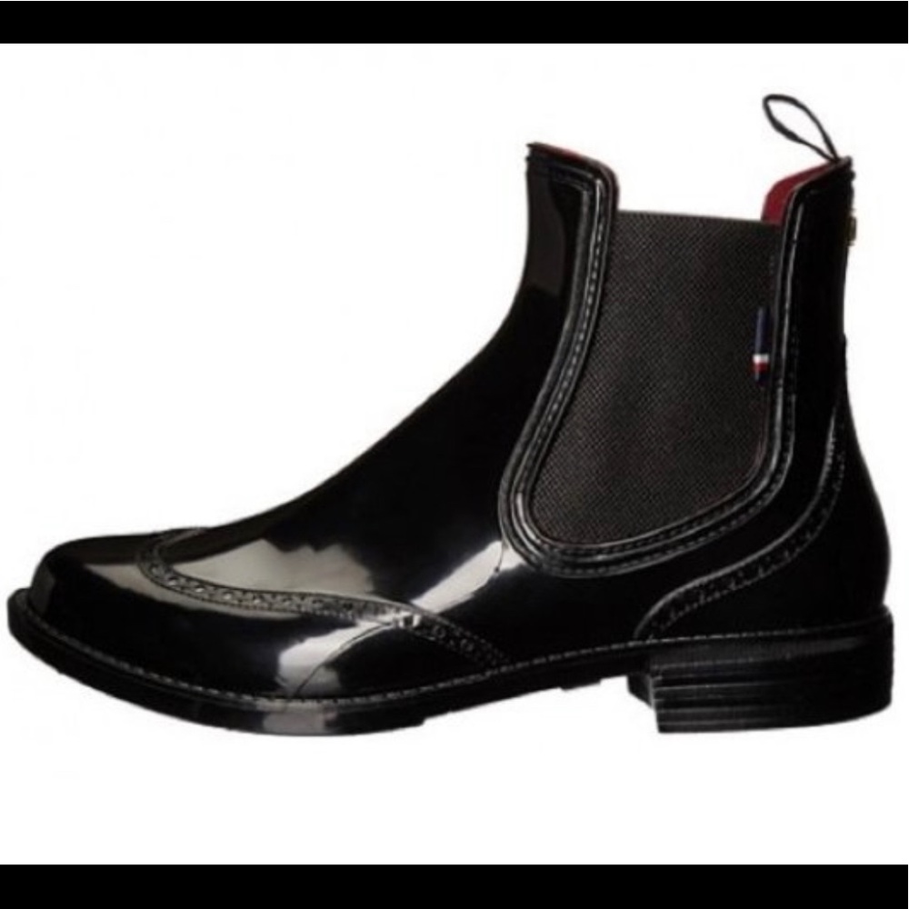 Tommy Hilfiger Pecan rain boots